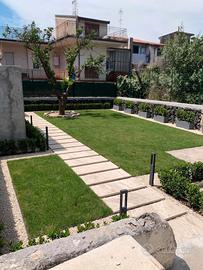 S.Gregorio centro semindip. 2vani giardino garage