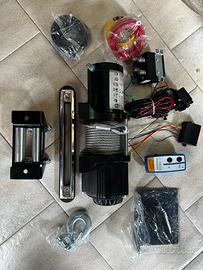 Verricello elettrico Berger 12V-3150 Kg- NUOVO