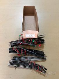 Scatola binari con contatto Rivarossi