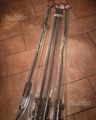 Bacchette in legno per tendine