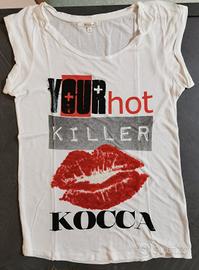 T-shirts bianca Kocca