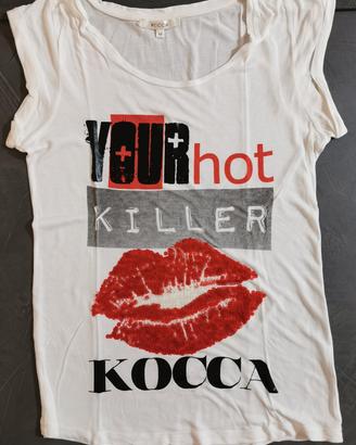 T-shirts bianca Kocca
