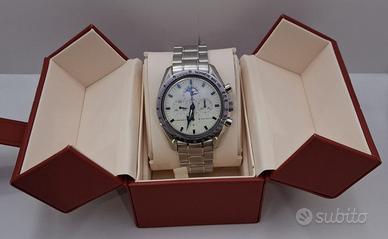 Omega Speedmaster moonphase broad arrow