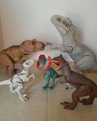 dinosauri jurassic world Mattel
