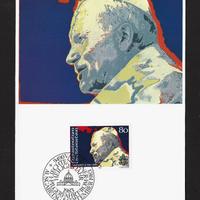 Cartolina maximum Liechtenstein Giovanni Paolo II