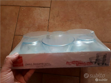 6 ciotoline in vetro bormioli rocco nuove