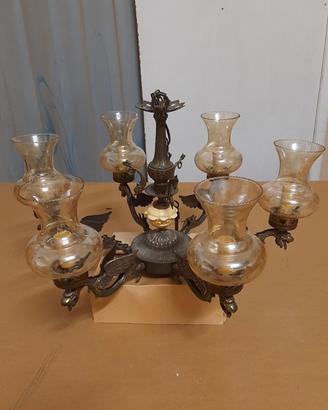 Lampadario antiquariato 