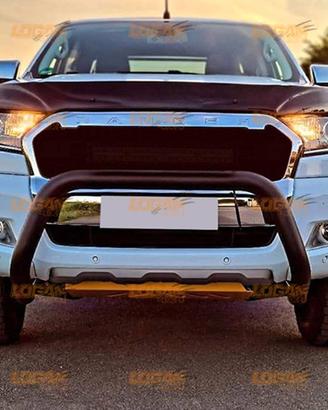 Bull Bar Nero per Ford Ranger 2012 - 2023 T6 T7 T8