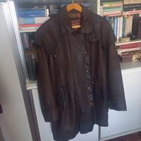 trench uomo in pelle "Marlboro"