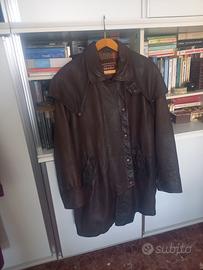 trench uomo in pelle "Marlboro"