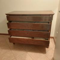 cassettiera arte povera