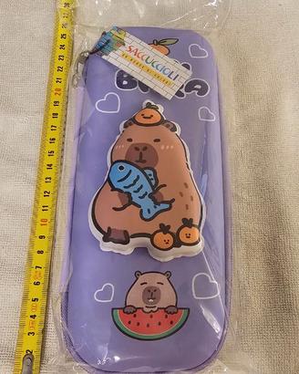 Astuccio Portapenne Lebez Saccuccioli Capibara 3D