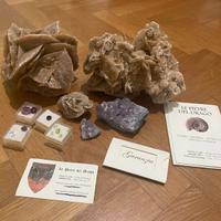 Lotto minerali e gemme