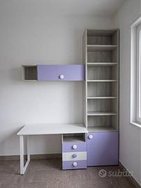 Cameretta a soppalco per bambine