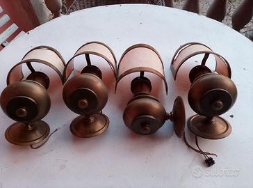 Lotto lampade da muro vintage