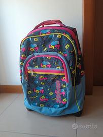 zaino trolley cartella  scuola seven ragazza