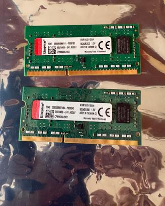 Moduli RAM DDR3 per notebook