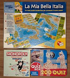 Set giochi educativi Quiz box,La Mia Bella Italia