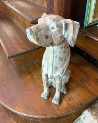 STATUA DECORATIVA IN LEGNO