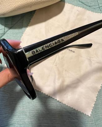 Occhiali da sole neri uomo Balenciaga
