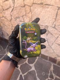 Mini Tin Pokémon Espeon 30th anniversario