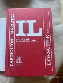 Dizionario Latino IL Castiglioni Mariotti Euro 45