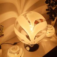 trittico lampade anni 70 