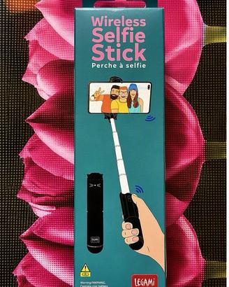 Selfie Stick Wireless Legami Bluetooth 4.2 NUOVO