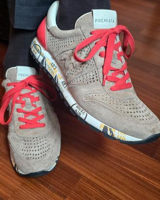 sneakers Premiata originali da uomo camoscio