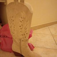 Camperos donna in camoscio e pelle