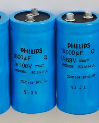 Condensatore Elettrolitico Audio Philips Vite 114