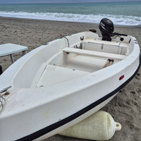 Barca vetroresina 370 cm (suzuki df15 2200 )