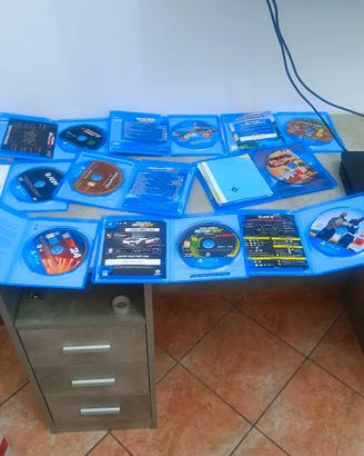 play 4 più simulatore di guida più giochi 