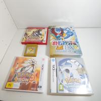 Super bundle 5 giochi Pokemon (Rari)