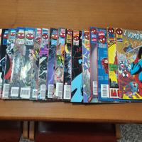 Collezione fumetti uomo ragno, venom, superman