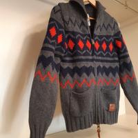 Franklin & Marshall cardigan in lana