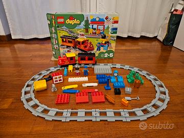 pista treno a vapore lego duplo 10874 a batterie - Tutto per i bambini In  vendita a Roma