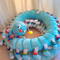 Millepiedi di Peluche anni'80 come nuovo 