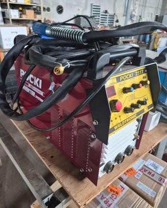 SALDATRICE NUOVA TIG DC HF- MMA WELDTRONIC POCKI