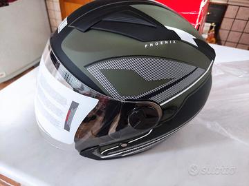 casco doppia visiera sfoderabile 