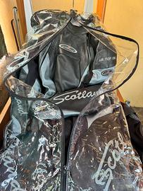 tuta professionale moto scotland air top one tagli