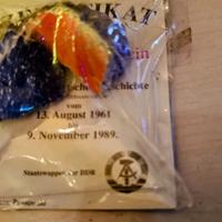 Muro di Berlino Originale Certificato