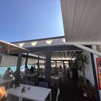 Struttura pergotenda smontabile