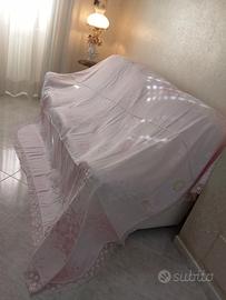 Copriletto matrimoniale Texo misto seta Italia