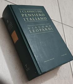Classici del Pensiero Italiano Giacomo Leopardi 