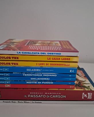 TEX a colori "Il passato di Carson"