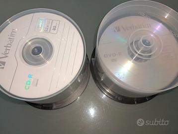 DVD e CD Verbatim 108 pezzi