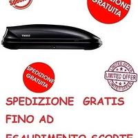 Box auto portatutto Thule Pacific 200 nero satinat