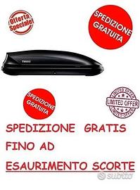 Box auto portatutto Thule Pacific 200 nero satinat