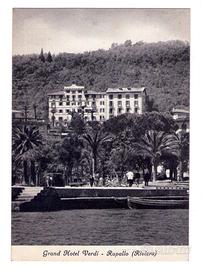 GRAND HOTEL VERDI - RAPALLO - Cartolina postale
